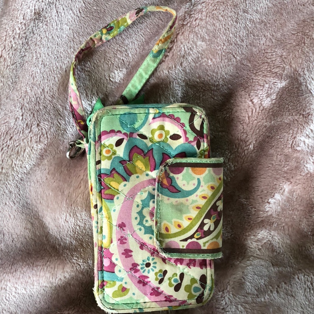 vera bradley wristlet wallet!